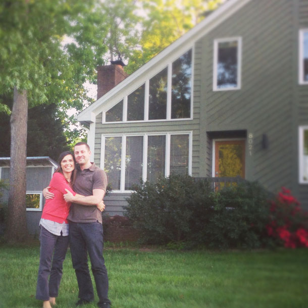so excited to be homeowners!